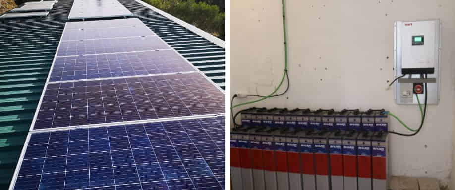 Instalaci N Solar Fotovoltaica Con Bater As Estacionarias Bauer En Madrid