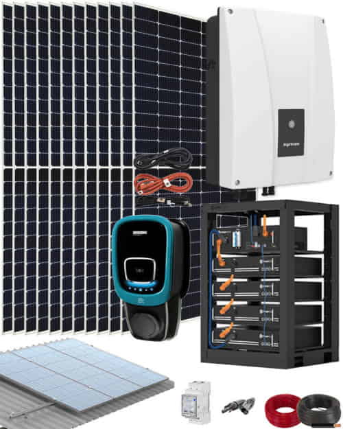 Kit Solar H Brido Cargador Coche W Kwhdia Ingeteam Autosolar