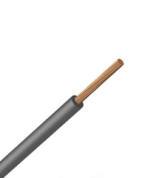 Cable unifilar 6 mm2 H07Z1-K (AS) Gris