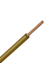 Cable unifilar 6 mm2 H07Z1-K (AS) Marrón