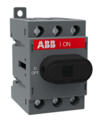 Interruptor Seccionador ABB 40A 3P 600V con enclavamiento