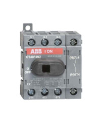 Interruptor Seccionador ABB 40A 4P 600V con enclavamiento