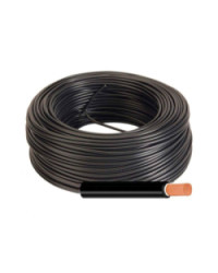Rollo Cable Unifilar 6mm2 H07Z1-K (AS) 100m Negro