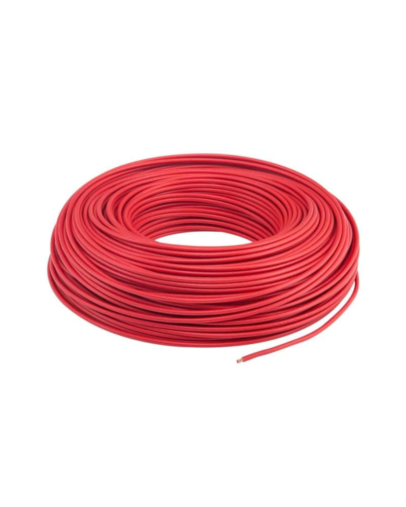 Rollo Cable Unifilar 6mm2 H1Z2Z2-K 10m rojo