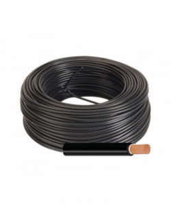 Rollo Cable Unifilar 6mm2 H1Z2Z2-K 150m negro