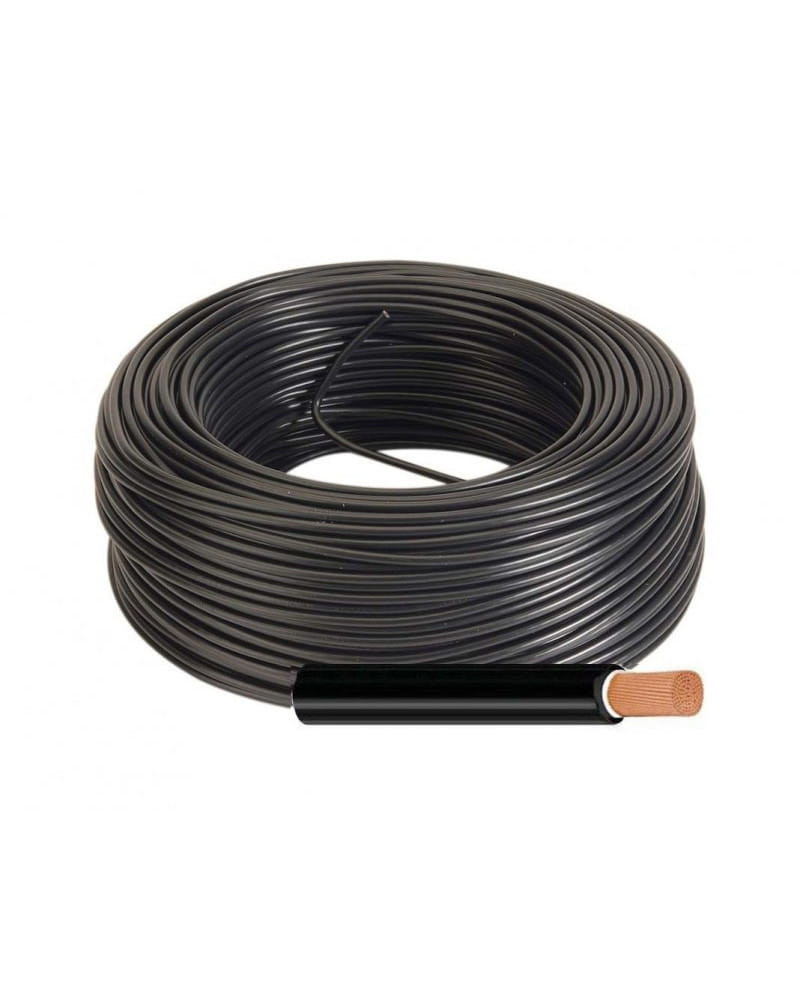 Rollo Cable Unifilar 6mm2 H1Z2Z2-K 30m negro