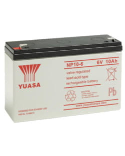 Batería Yuasa NP10-6 6V 10Ah AutoSolar