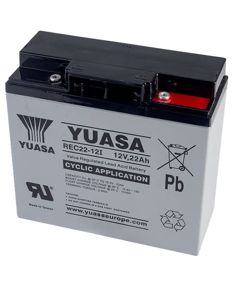 agitación blanco mucho Batería Yuasa REC22-12 12V 22Ah | AutoSolar