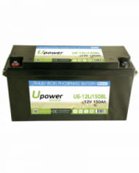 Batería Litio 12V 150Ah Upower Ecoline