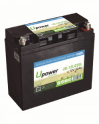 Batería Litio 12V 22Ah Upower Ecoline