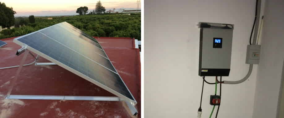 Instalaci N Fotovoltacia En L Rida De Un Kit Solar Adapt Ndose A Las Necesidades Particulares