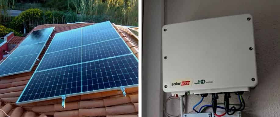 Instalación conexión a red con SolarEdge en Tarragona