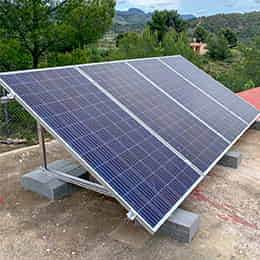 Instalación Panel Solar 340W 24V Policristalino ERA