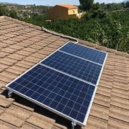 Instalación Panel Solar 200W 12V Policristalino SHS