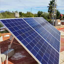 Instalación Panel Solar 330W 24V Talesun Policristalino