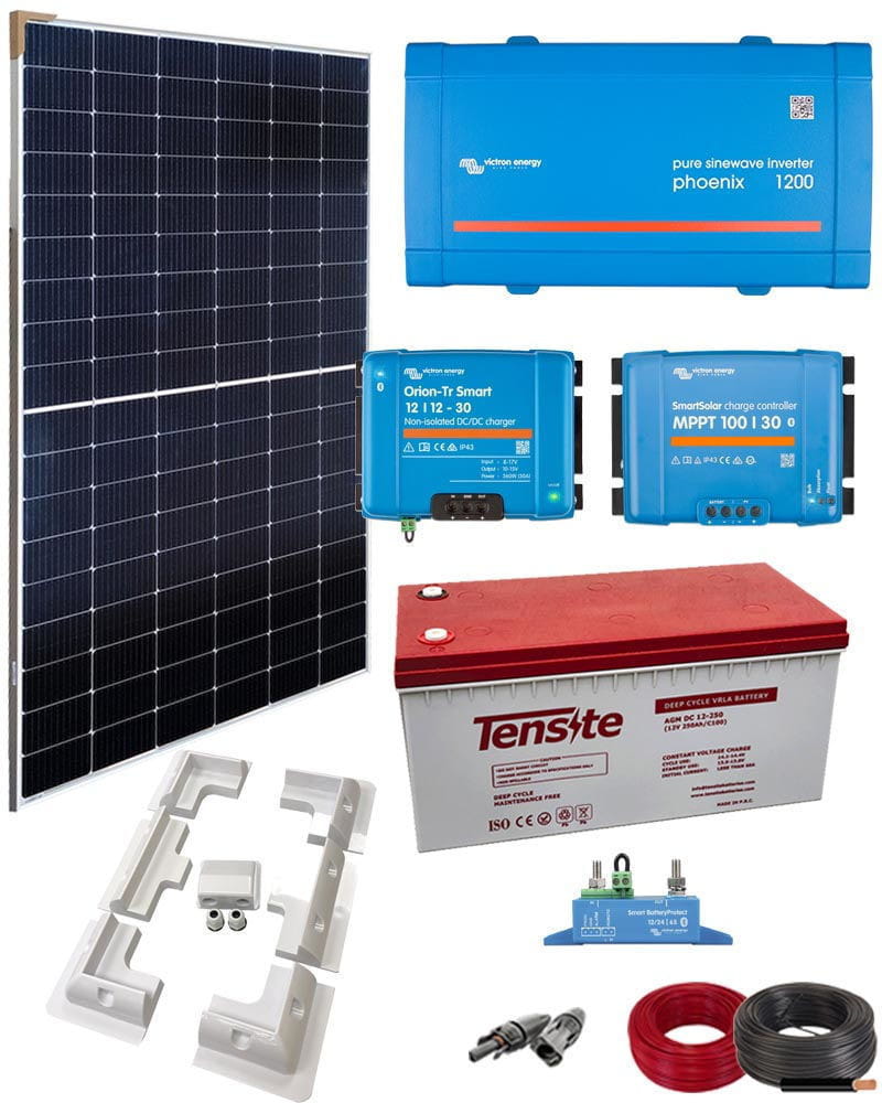 Kit Solar Victron 1200W 12V 2000Whdia