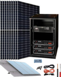 Kit Solar 5000W 48V 16000Whdia 