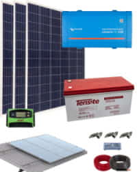 Kit Solar AGM 1200W 12V 3000Whdia