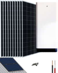 Kit Solar Litio 5000W 20000Whdia con 12kWh de batería