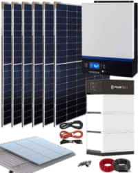Kit Solar Litio Pylontech 9kWh 5000W 9500Whdia 