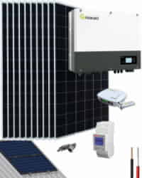 Kit Autoconsumo Solar 4000W 20000Whdia Growatt