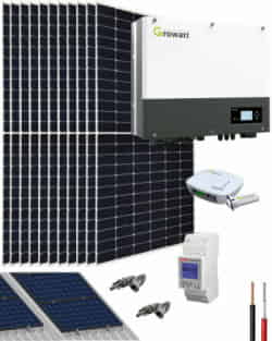 Kit Autoconsumo Solar 5000W 27000Whdia Growatt