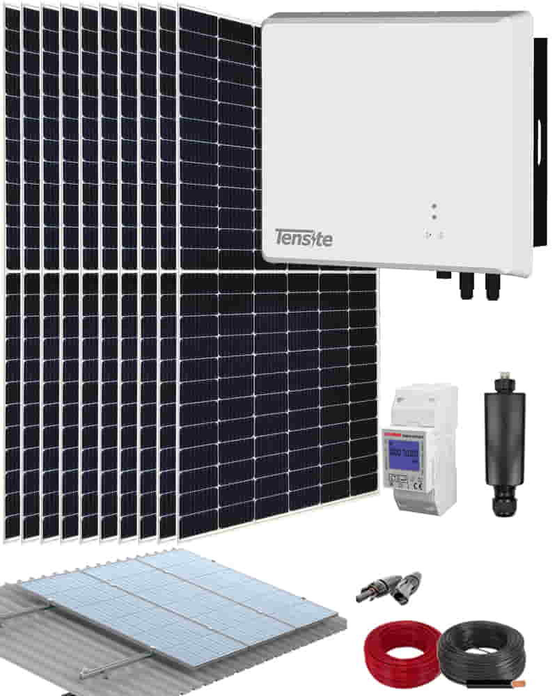 Kit Placas Solares Autoconsumo Tensite 5kW 9200kWhaño