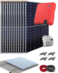 Kit Solar Autoconsumo Fotovoltaico 5000W 26000Whdia SMA