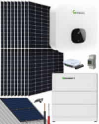 Kit Solar Baterías 3600W 18kWhdia Growatt