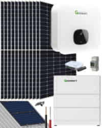 Kit Solar Baterías 6000W 30kWhdia Growatt