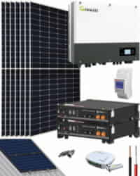 Kit Solar Híbrido 3000W 16000Whdia Growatt