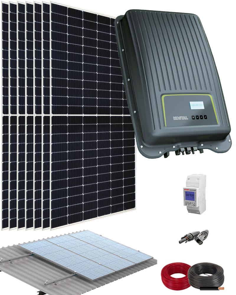 Kit Solar Autoconsumo 1kW con inversor KOSTAL