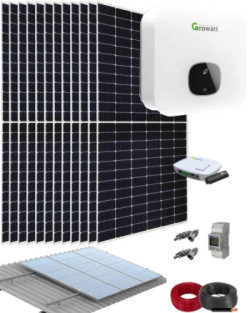 Kit Solar Residencial 6000W 30000Whdia Growatt